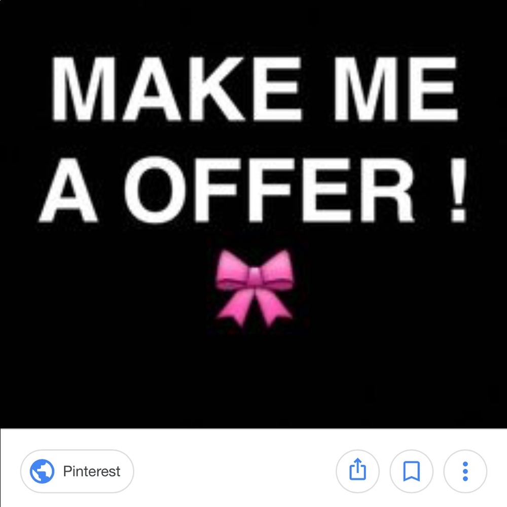 NO REASONABLE OFFERS REFUSED!!